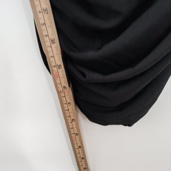 Forever 21 Bodycon Halter Mini Knit Dress, Black, Medium - Picture 9 of 11